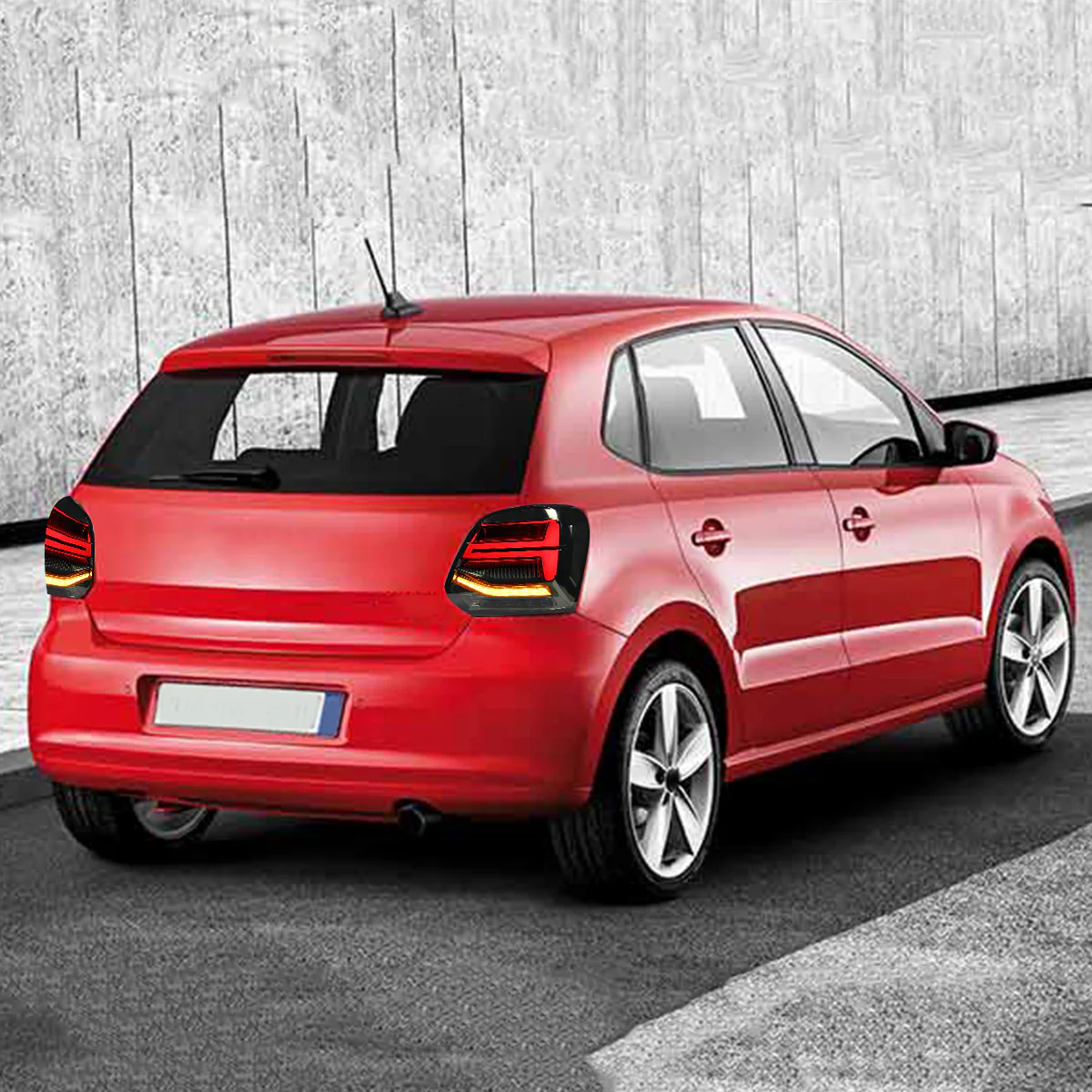 VLAND LED Tail lights For Volkswagen (VW) Polo MK5 2009-2017 Turn Signal with Sequential indicators[E-MARK] - Image 10
