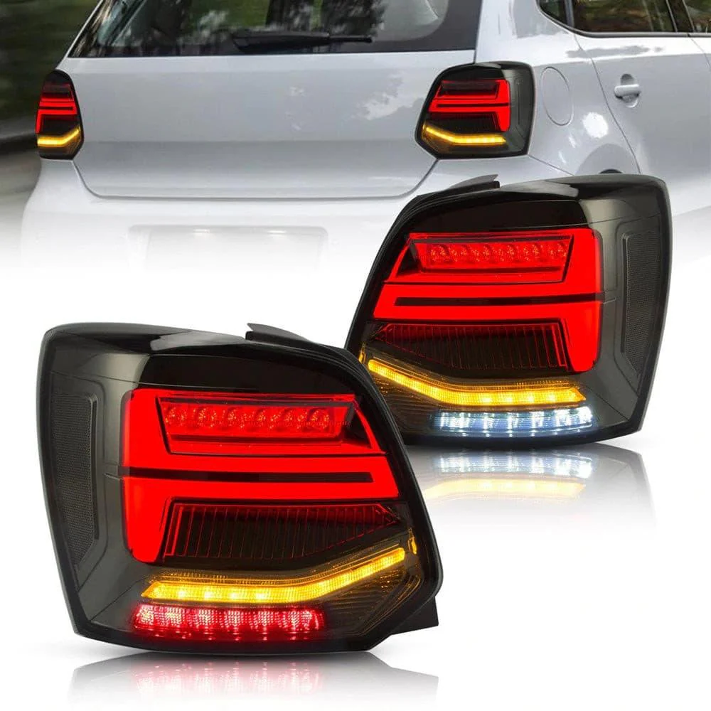 VLAND LED Tail lights For Volkswagen (VW) Polo MK5 2009-2017 Turn Signal with Sequential indicators[E-MARK] - Image 3