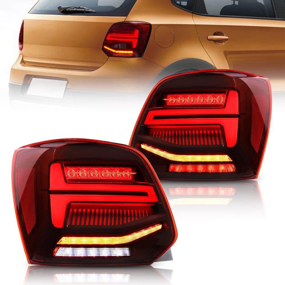 VLAND LED Tail lights For Volkswagen (VW) Polo MK5 2009-2017 Turn Signal with Sequential indicators[E-MARK] - Image 4