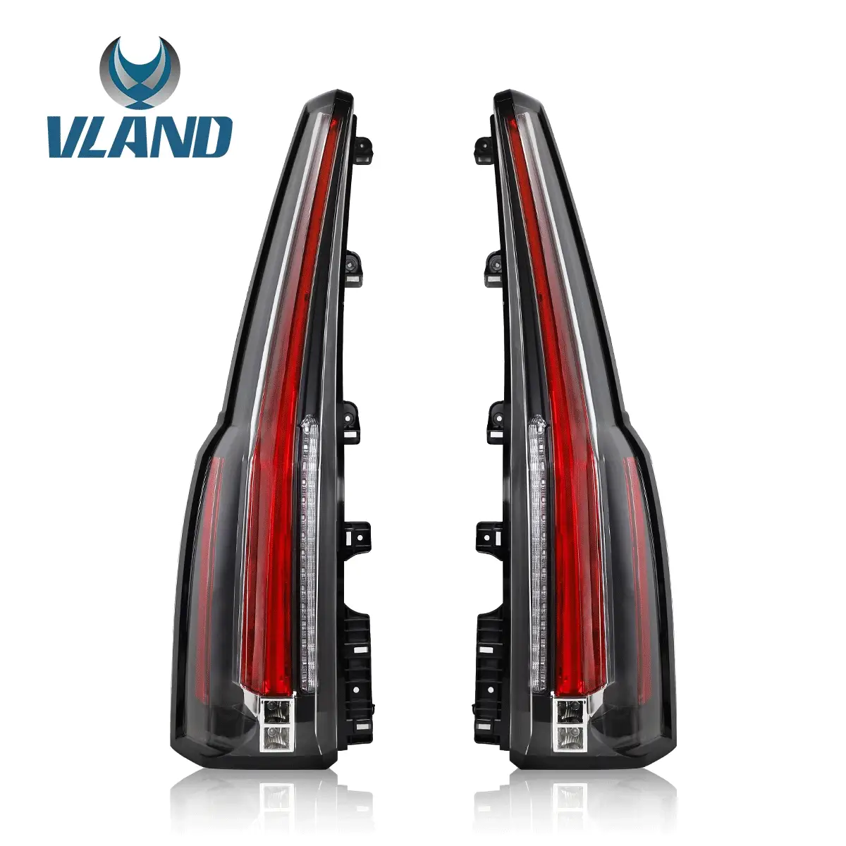 VLAND Tail Lights For GMC Yukon SUV 3rd Generation 2015-2020 [For 6 PINS Plug] - Image 13