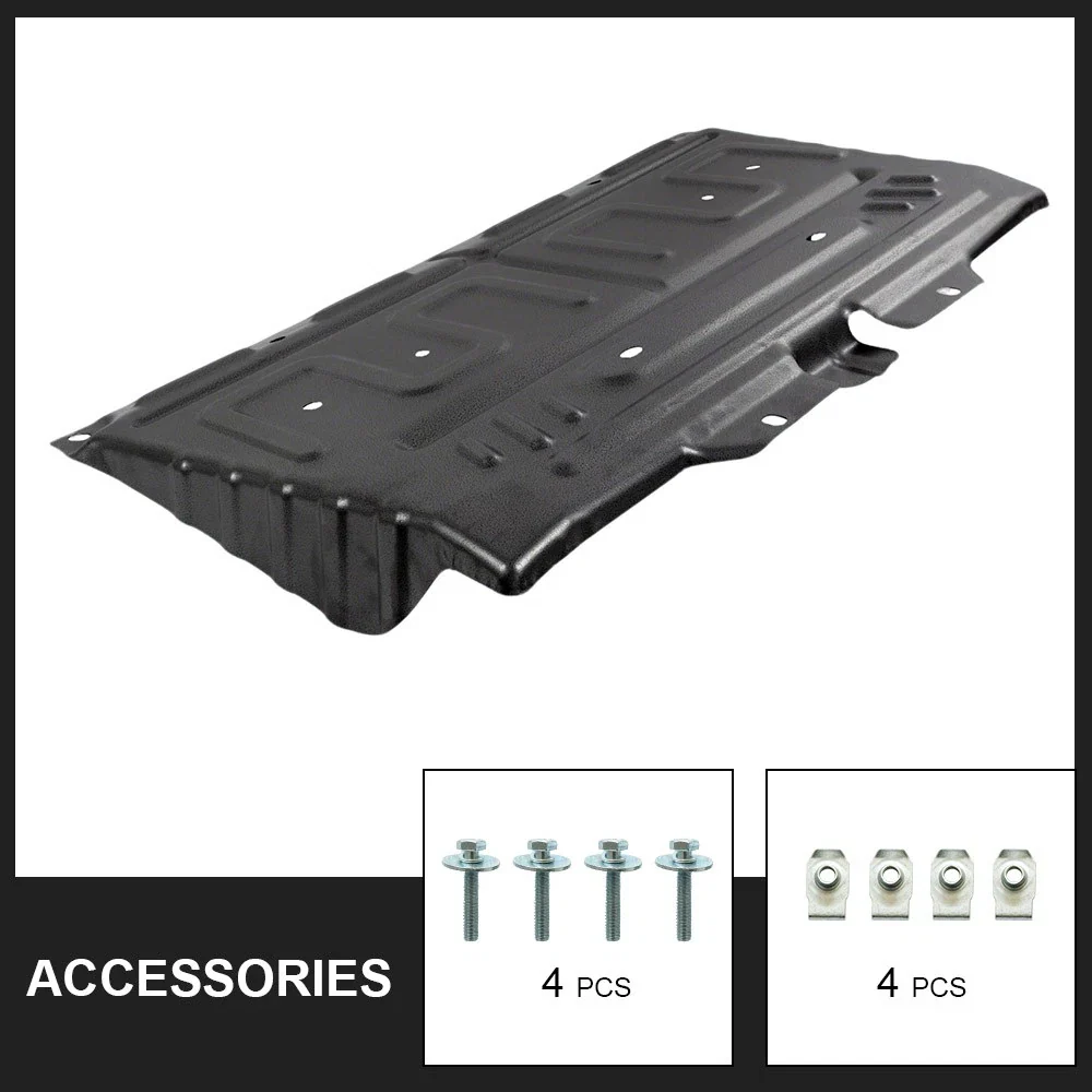 VLAND Upgrade ML3Z-7222-D Manganese Steel Splash Panel Shield For Ford F-150 2015-2024 - Image 18