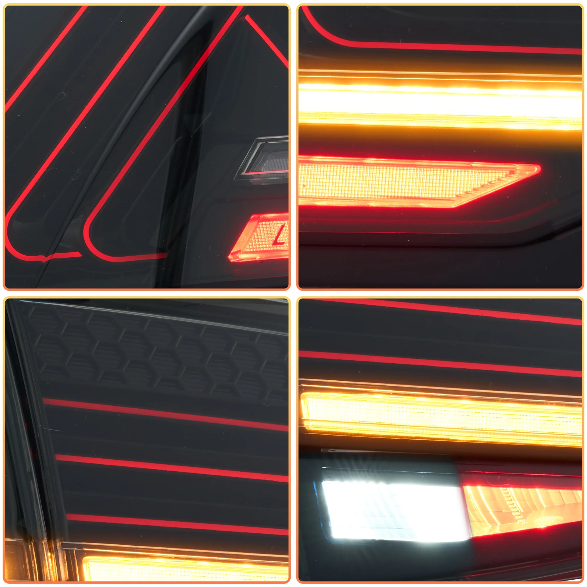 VLAND LED Tail lights Fit For Volkswagen Golf 7 MK7 MK7.5 2013-2020 Hatchback NOT FIT SPORTWAGEN - Image 13